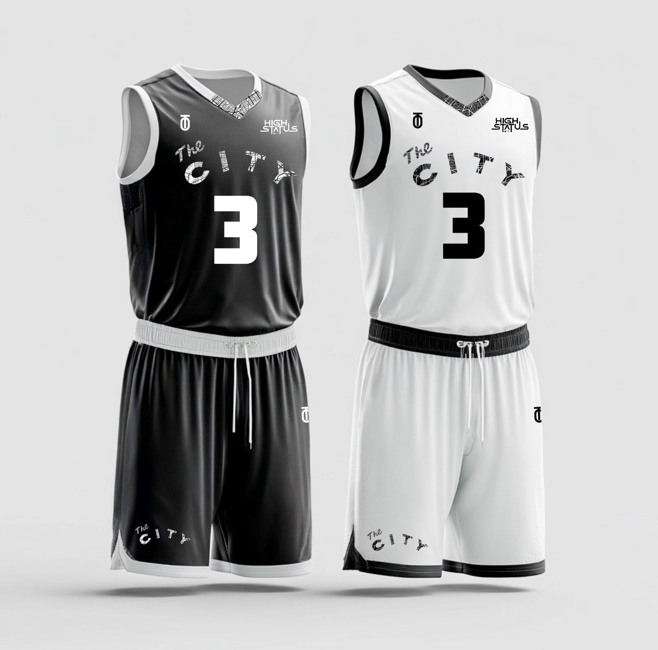 The City Reversible Basketball Uniform Order (Rush Production)