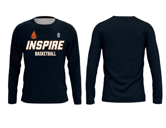 Inspire Hoops dri-fit long sleeve shirt and joggers set featuring moisture