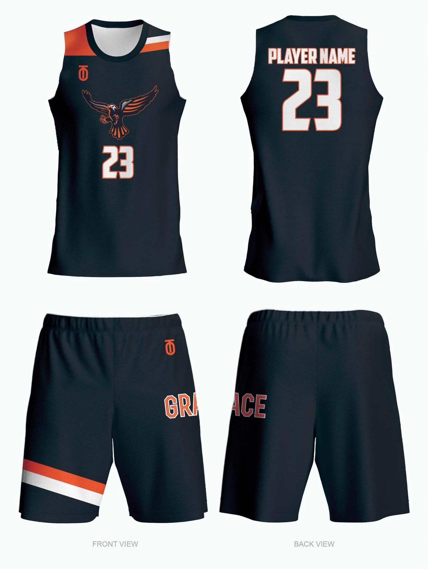 Clinton Grace JV basketball team order featuring custom junior varsity uniforms and gear designed for performance, comfort, and team spirit on the court