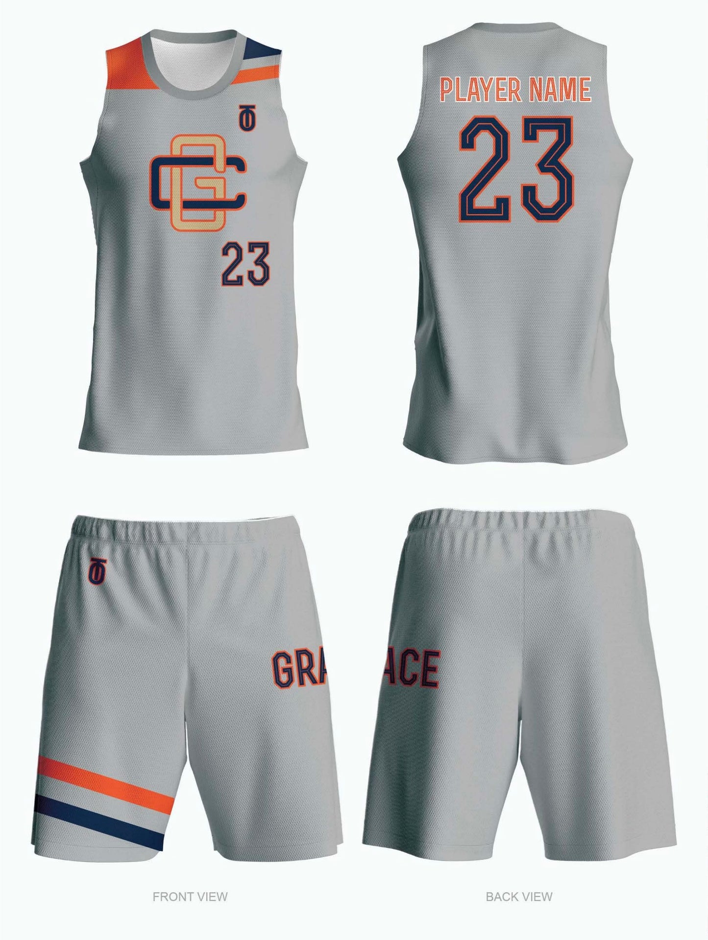 Clinton Grace junior varsity team order including custom sports uniforms and apparel designed for comfort, durability, and team unity