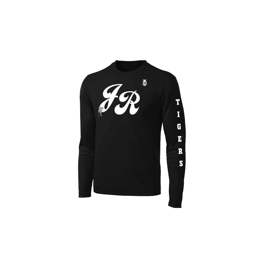 Jackson-Reed T&F Signature men's dri-fit long sleeve shirt by Take One Sportswear designed for track and field athletes