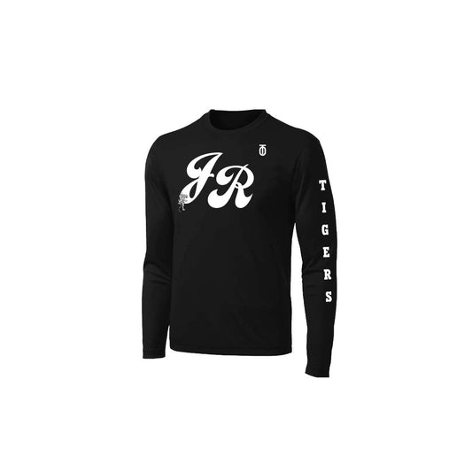 Jackson-Reed T&F Signature men's dri-fit long sleeve shirt by Take One Sportswear designed for track and field athletes
