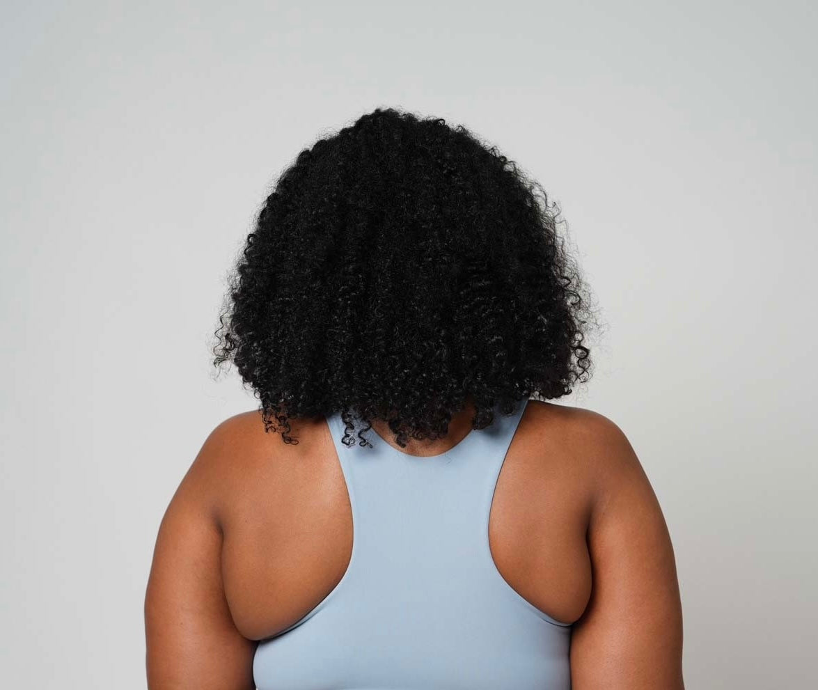 Fade sports bra featuring moisture-wicking, high-support fabric with a stylish gradient fade design, ideal for workouts and athletic performance