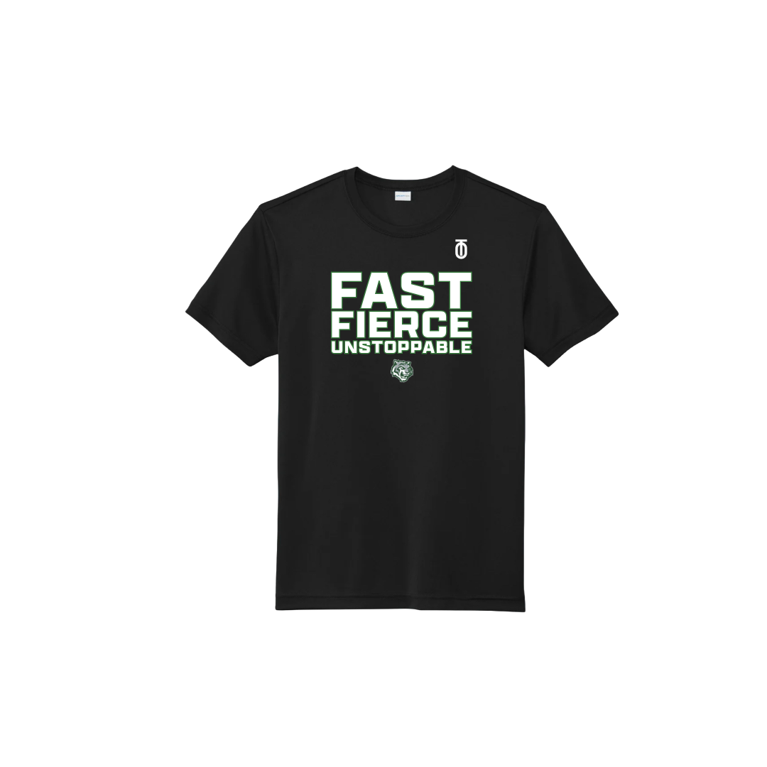 Jackson-Reed T&F Fast dri-fit shirt by Take One Sportswear designed for speed and comfort in track and field