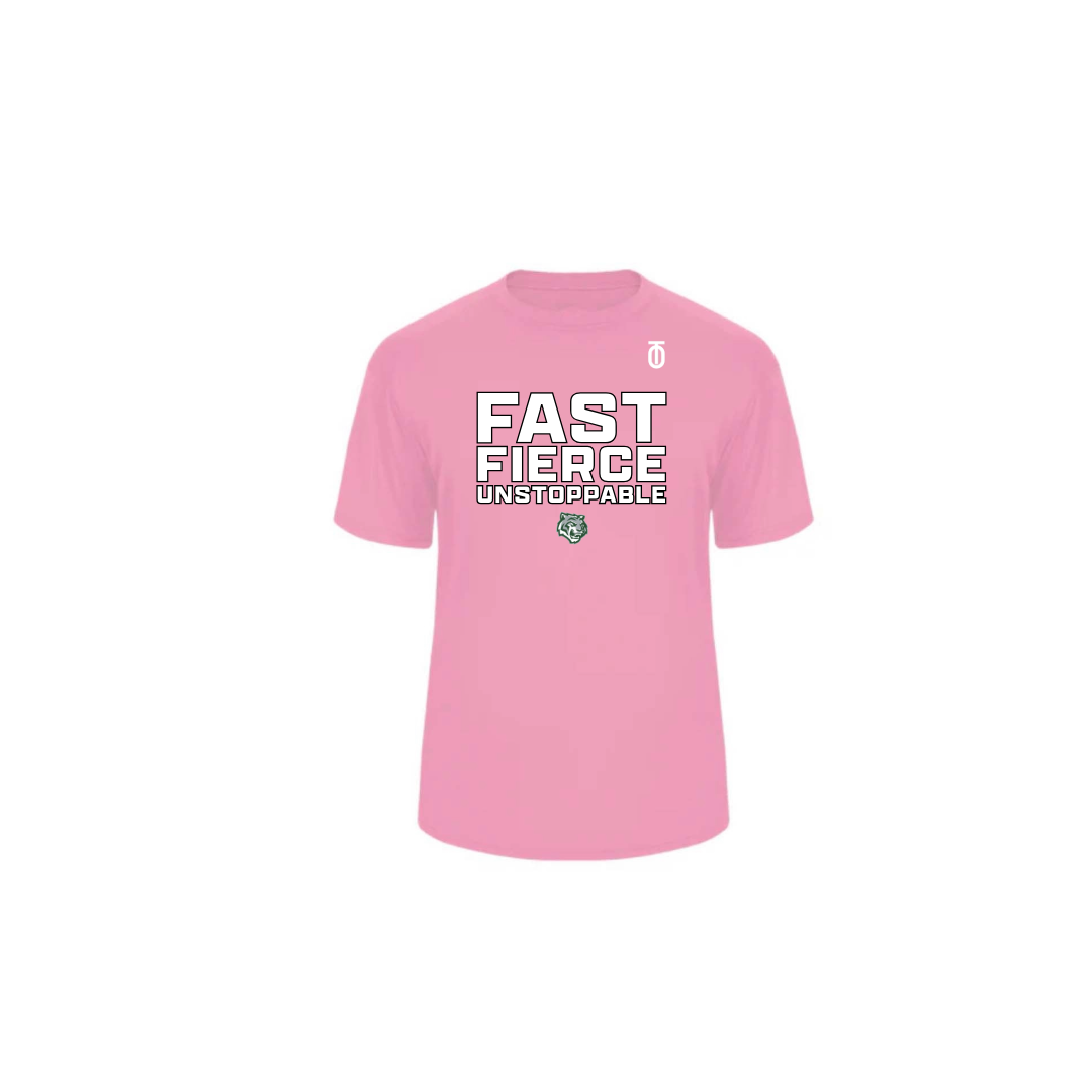 Jackson-Reed T&F Fast performance tee by Take One Sportswear designed for lightweight comfort and athletic performance