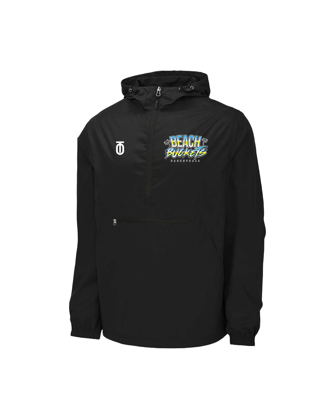 Beach Buckets anorak jacket by Take One Sportswear featuring lightweight, weather-resistant design for athletes