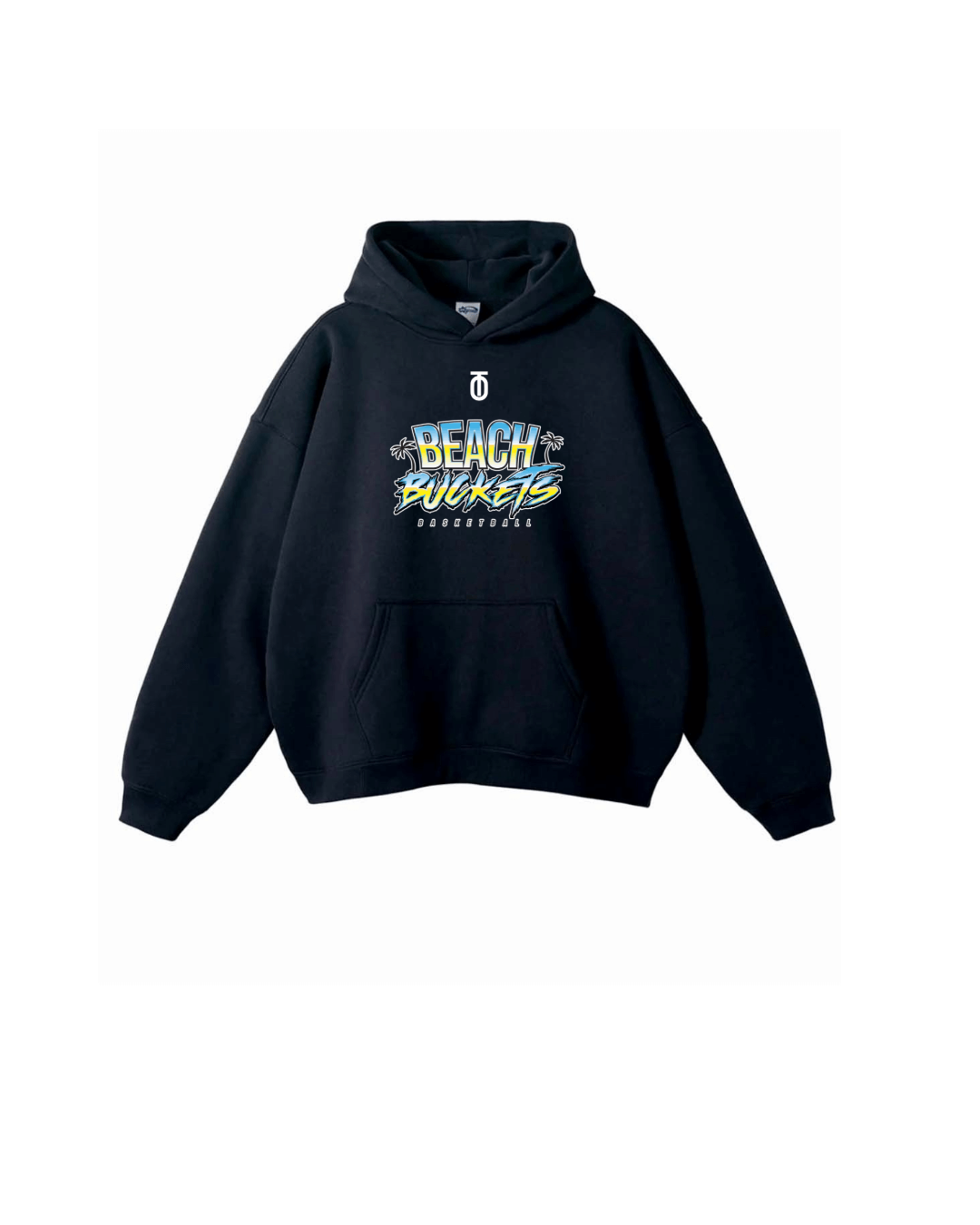 Beach Buckets basketball team hoodie by Take One Sportswear offering warmth and team spirit in a comfortable design