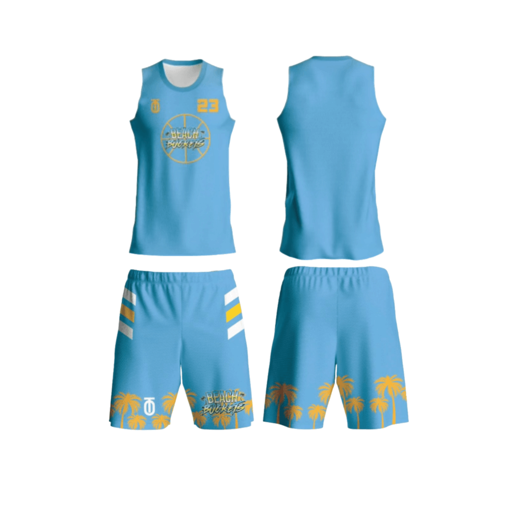 Beach Buckets practice uniform by Take One Sportswear designed for training comfort and durability
