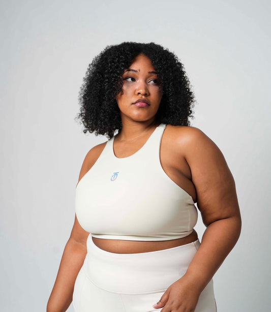 Fade sports bra featuring moisture-wicking, high-support fabric with a stylish gradient fade design, ideal for workouts and athletic performance