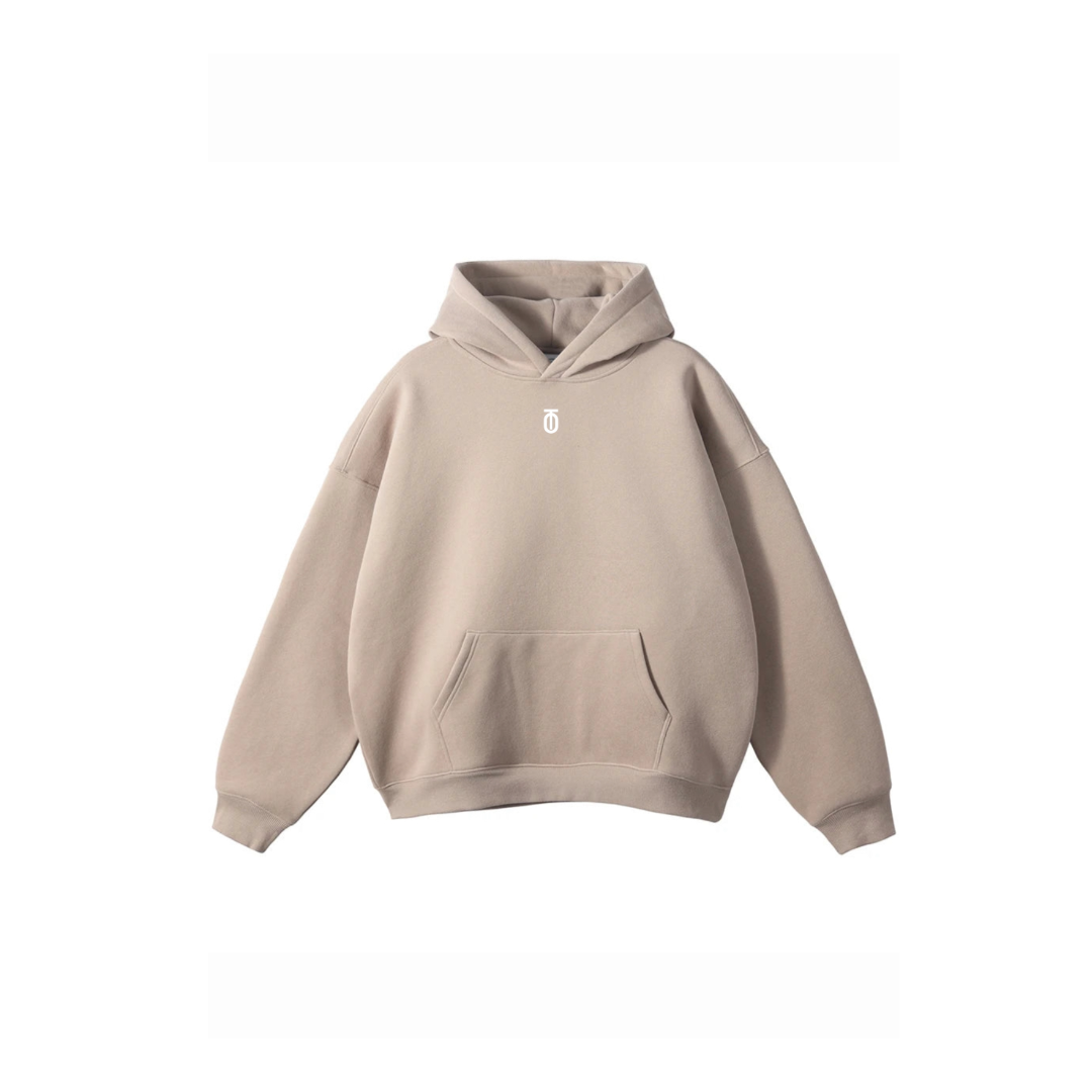 Take One Sportswear Apex Hoodie in tan featuring premium soft fabric and sleek design for comfort, warmth, and everyday athletic style