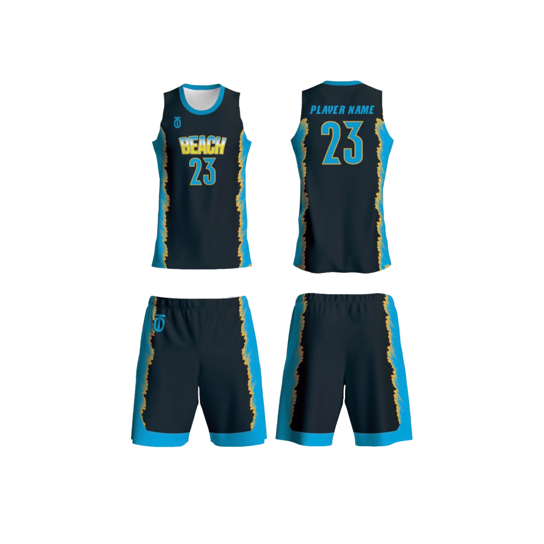 Beach Buckets high school team uniform by Take One Sportswear designed for competitive play and school pride