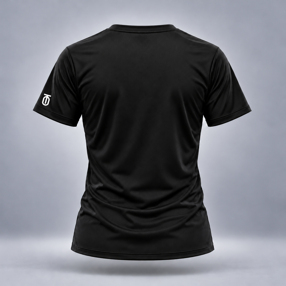 Take One Her Rally Women's Volleyball Graphic Tee by Take One Sportswear — back view.