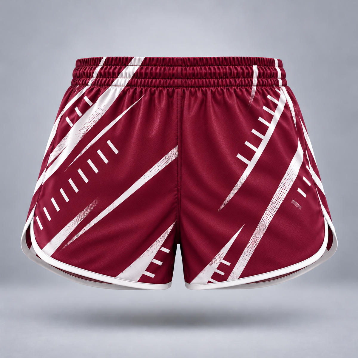 Take One Yardline Women's 5-Inch Football Shorts by Take One Sportswear — back view.