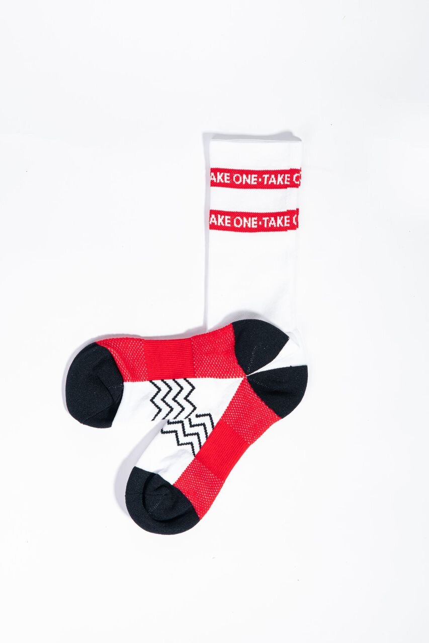 Take One Elevate Socks with cushioned sole, arch support, and breathable knit for everyday comfort and peak athletic performance