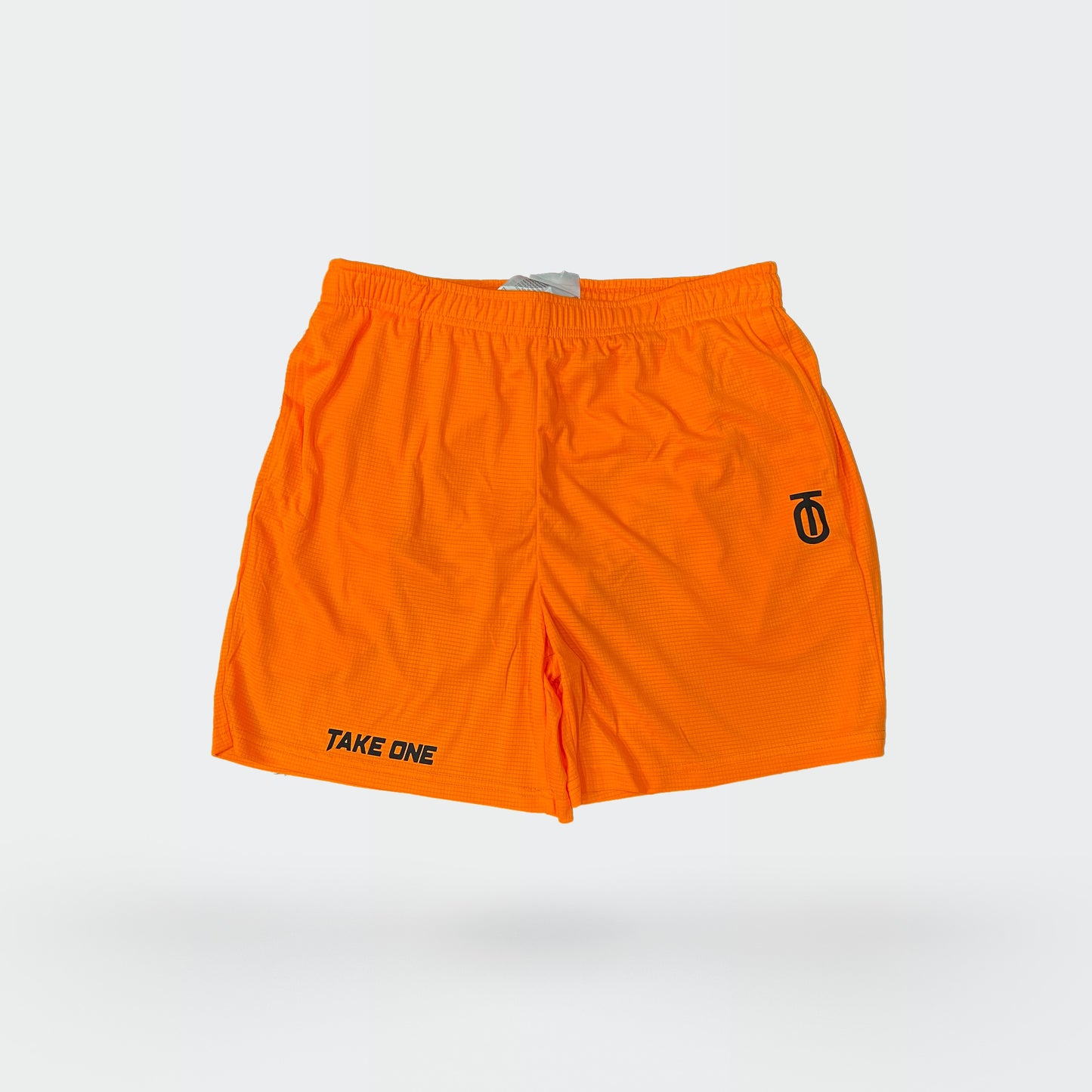 Take One Intensity Shorts made with breathable, quick-dry fabric and elastic waistband for high-mobility workouts and athletic training