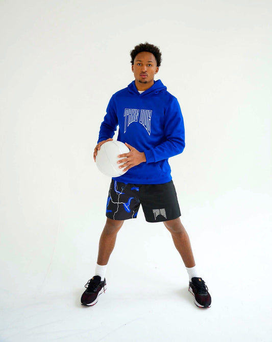 Take One Stormcloud Shorts featuring lightweight, quick-dry fabric with elastic waistband for comfortable athletic performance and training