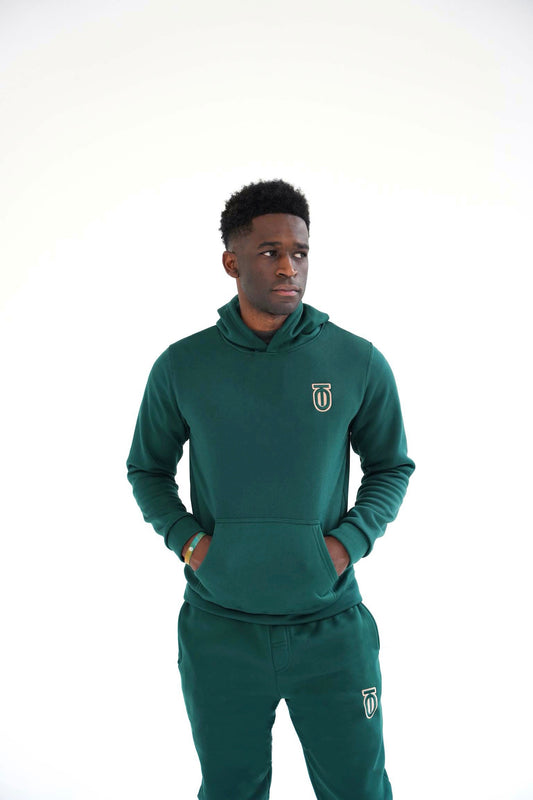 Take One Staple Hoodie featuring soft fleece fabric, classic pullover style, and adjustable drawstring hood for comfortable casual wear