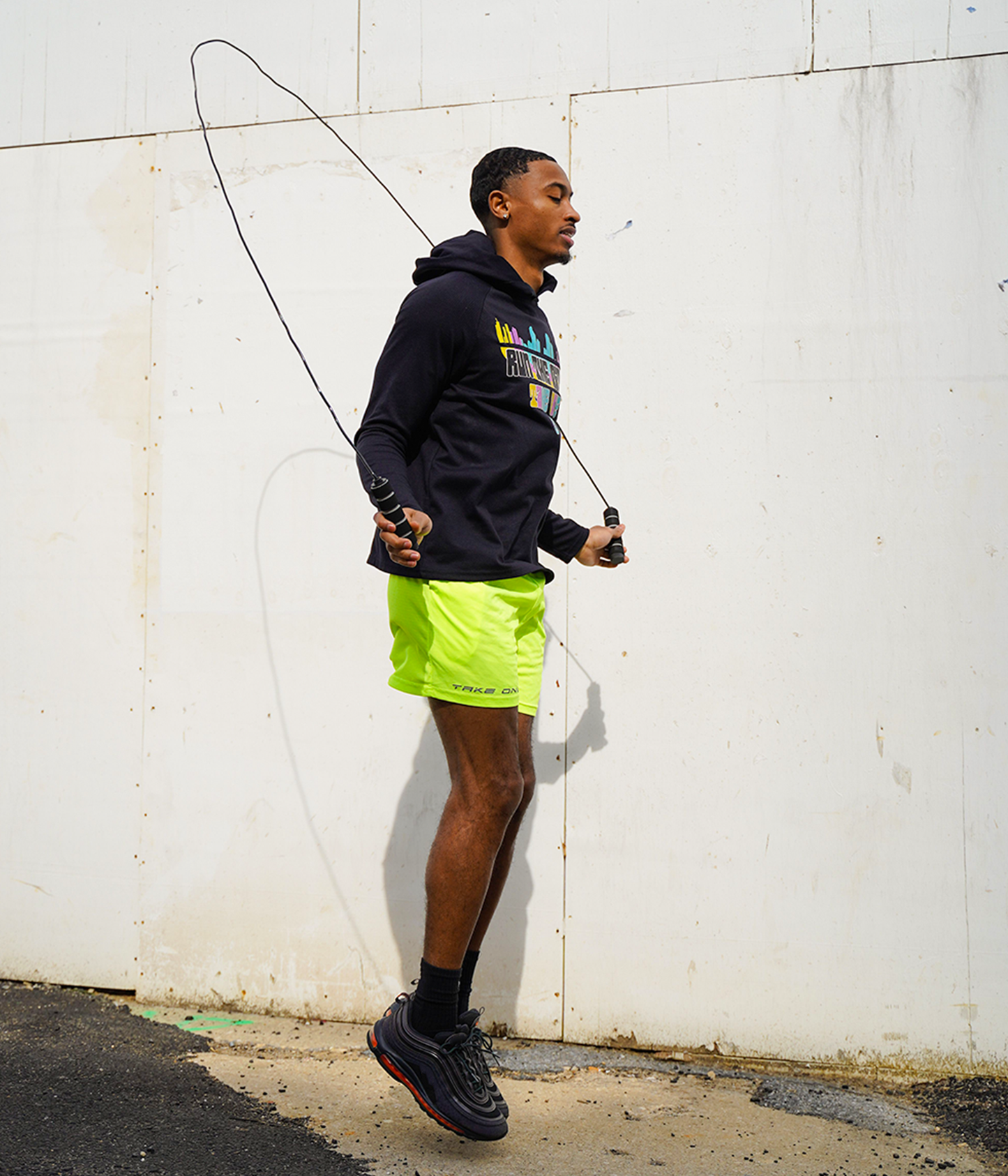 Take One "Run the City" Long Sleeve Hoodie