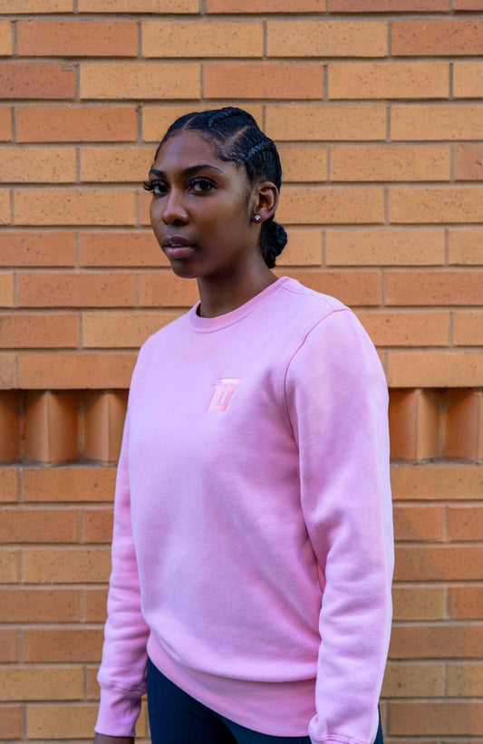 Take One Sportswear Monochrome Fleece Crew sweatshirt featuring soft fleece fabric with a sleek monochrome design for warmth and casual athletic style