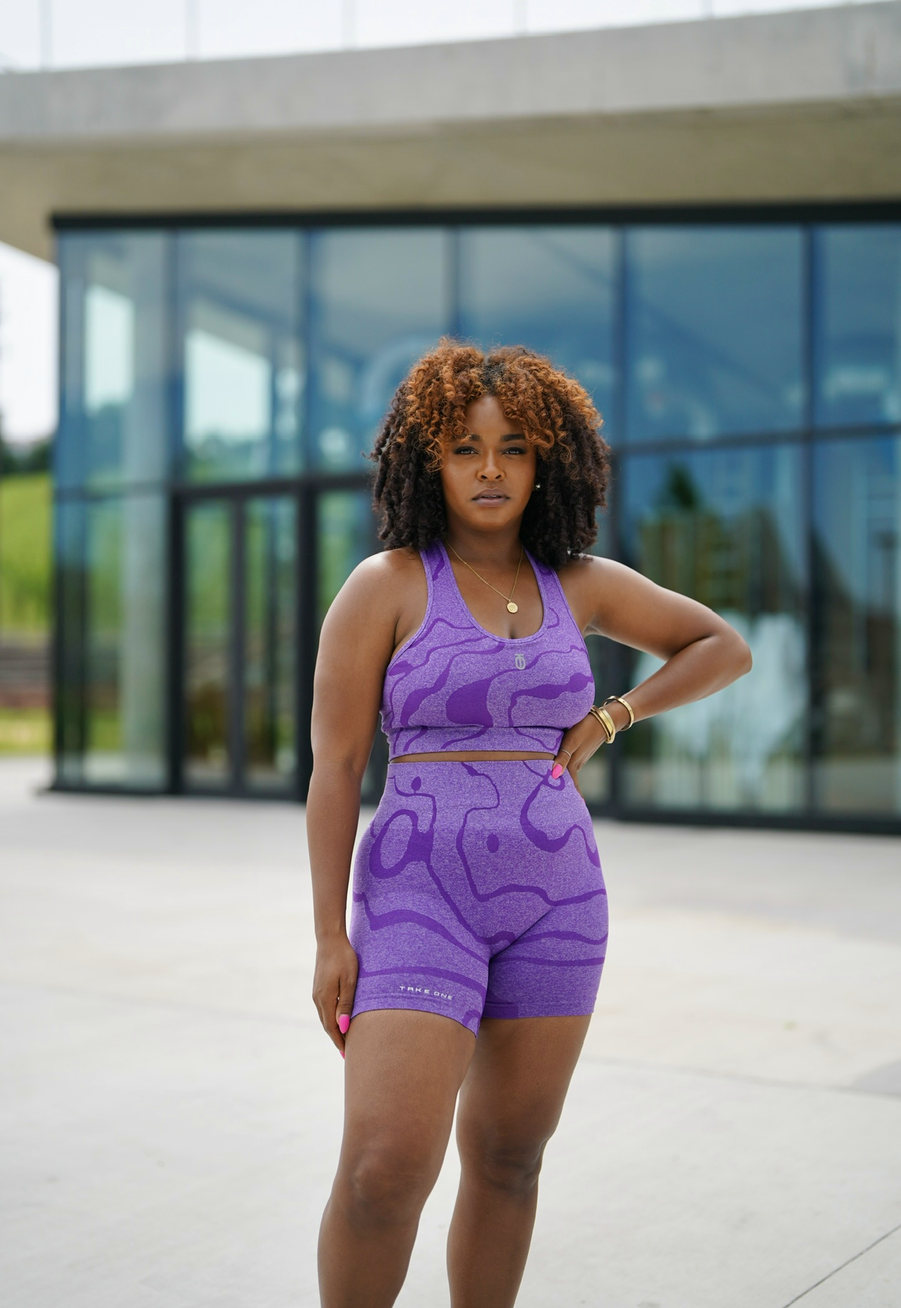 Take One Honor Bra with high support, moisture-wicking fabric, and adjustable straps designed for intense workouts