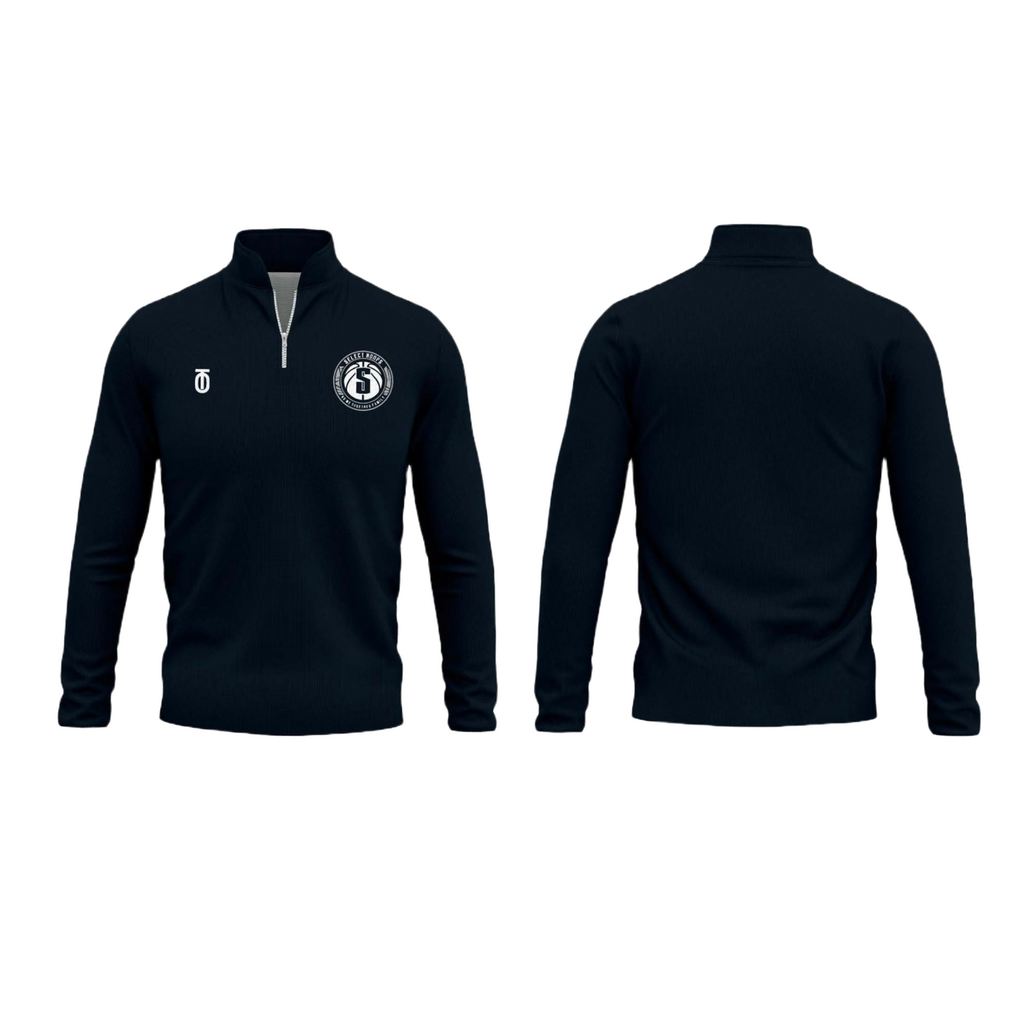 Select Hoops Dri-Fit 3/4 Zip Long Sleeve