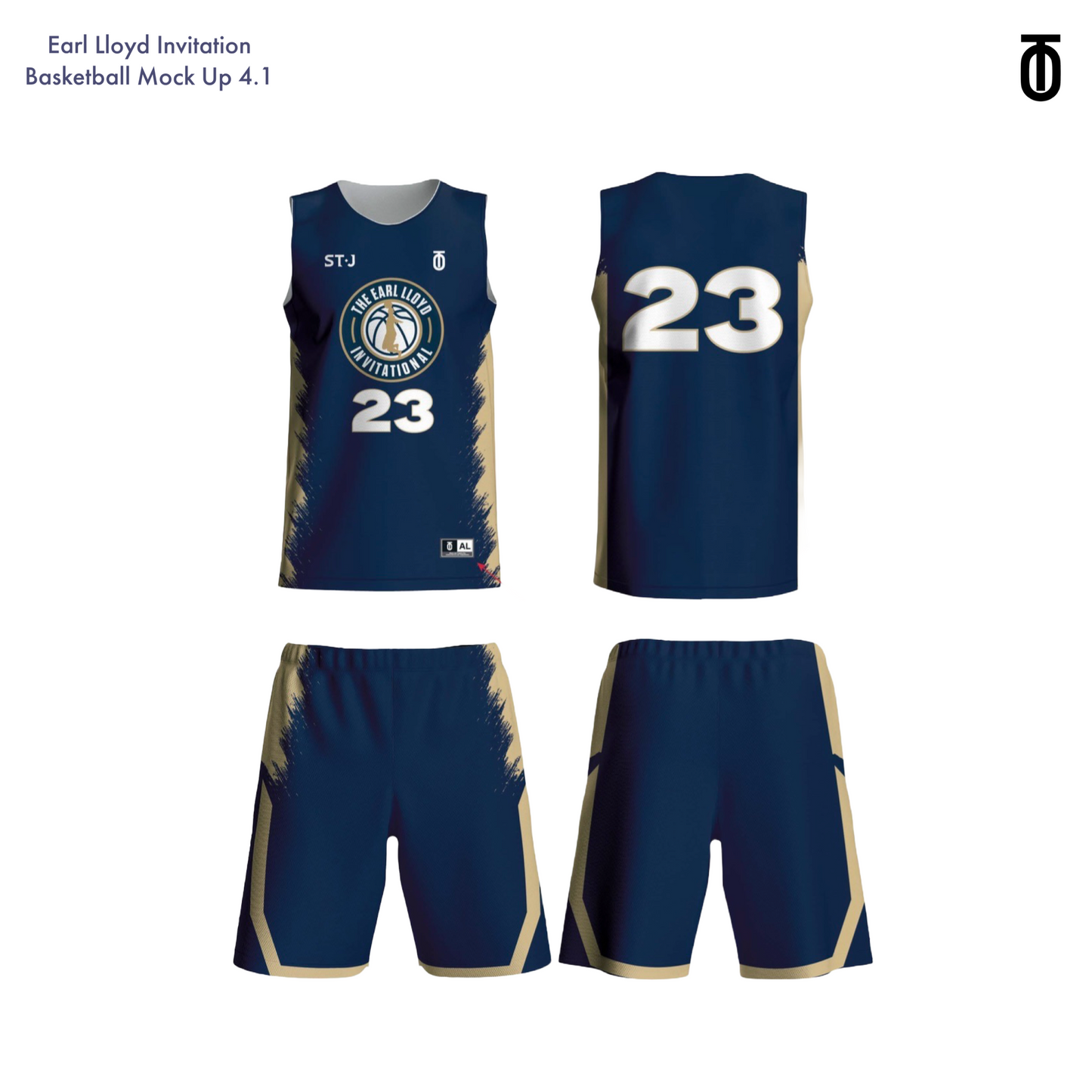 Earl Lloyd Invitational Reversible Uniforms