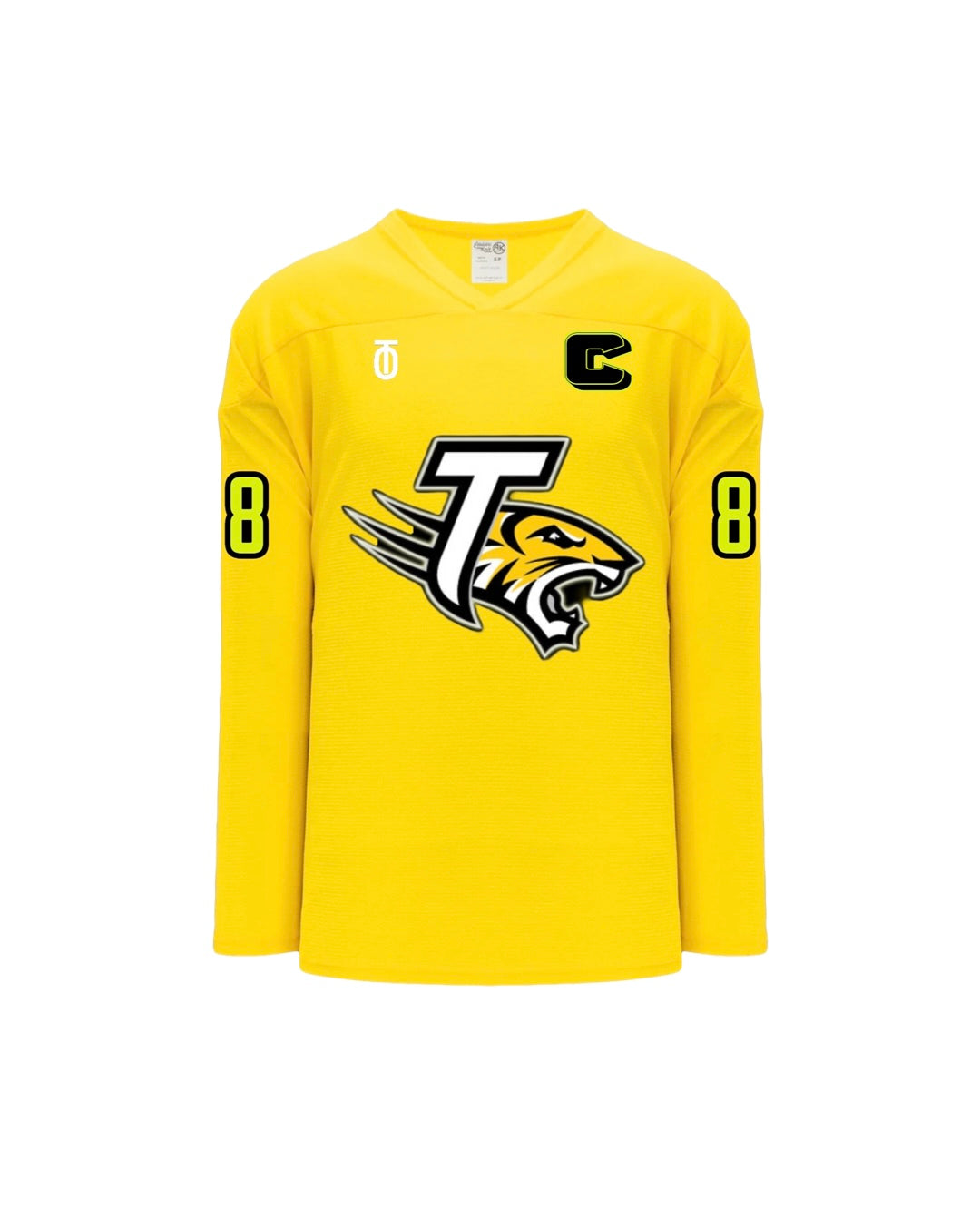 Triple Crown Collection Yellow Tigers Hocker Jersey