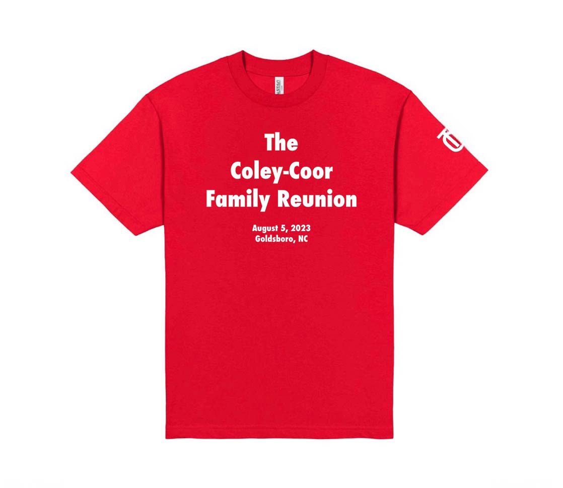 Coley-Coor Family Reunion Shirt