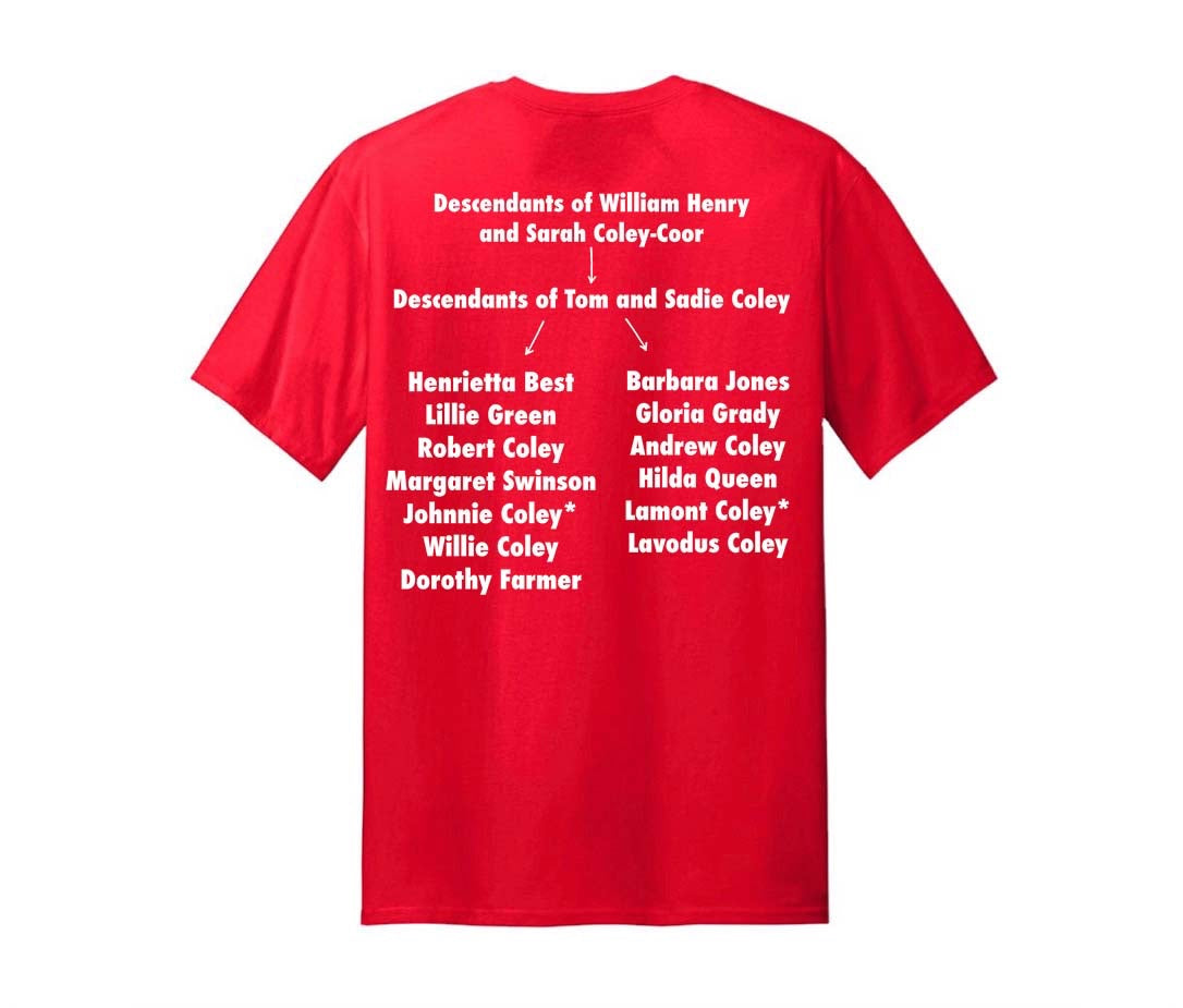 Coley-Coor Family Reunion Shirt