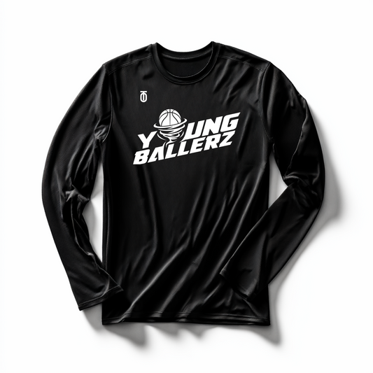 Young Ballerz Long Sleeve Performance Tee