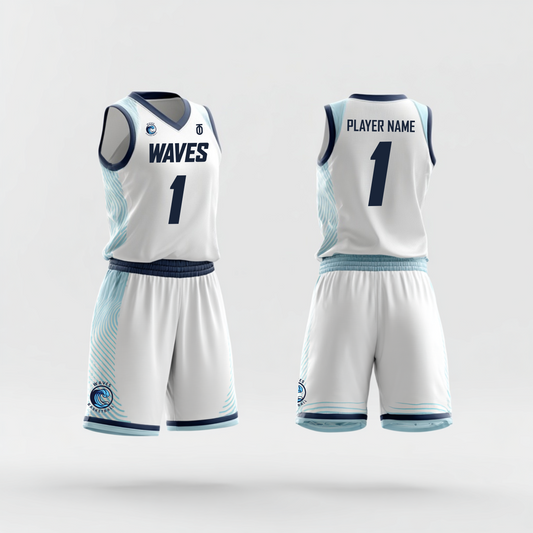 Waves AAU Reversible Basketball Uniform Order