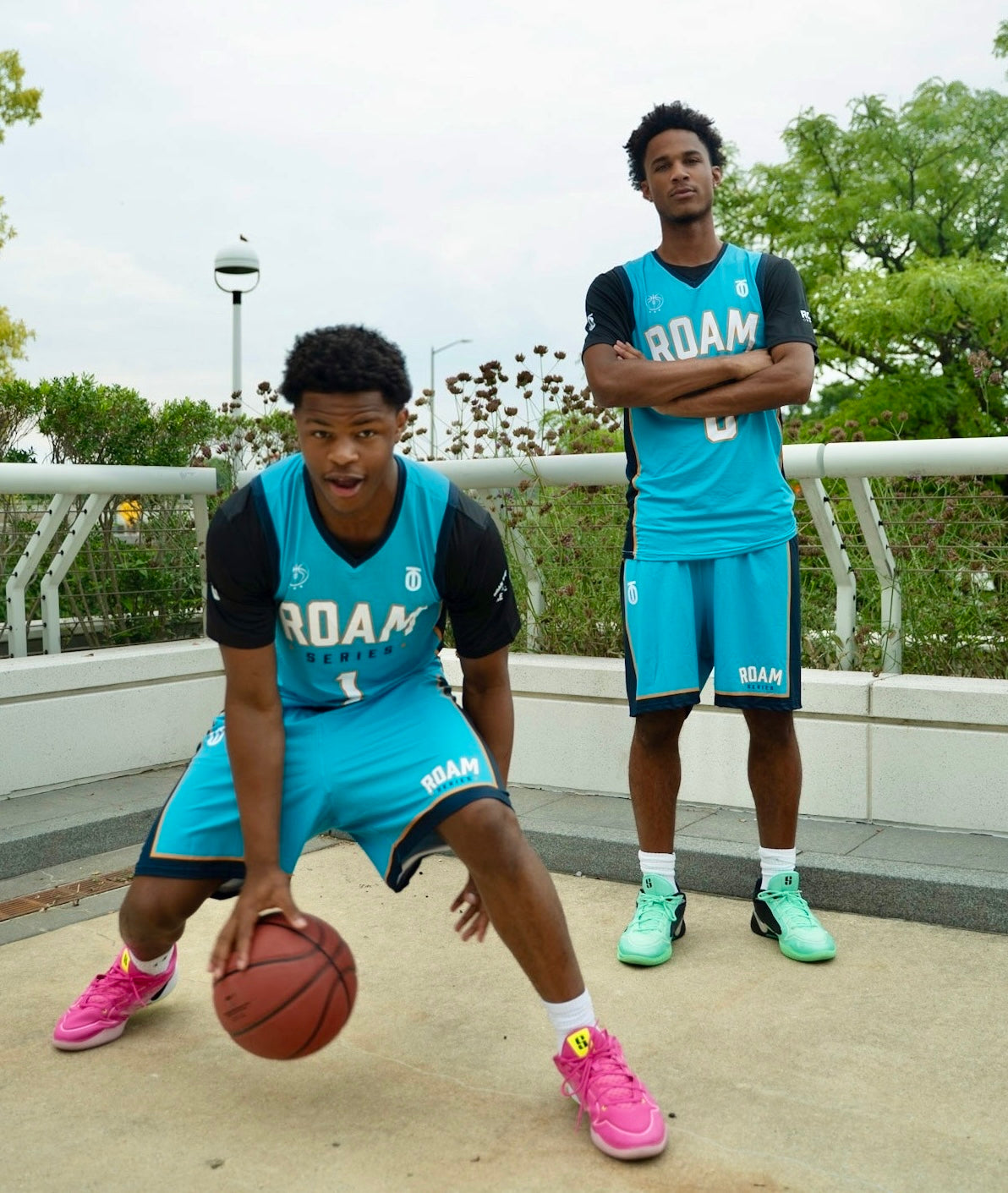 Take One Sportswear ROAM basketball athletes