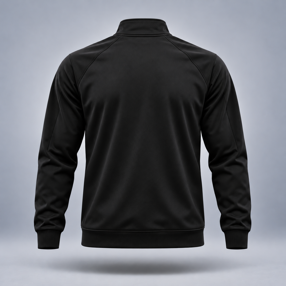 Take One Sportswear Full-Zip Warm-Up Jacket — back view showing the clean rear silhouette and matching garment construction.