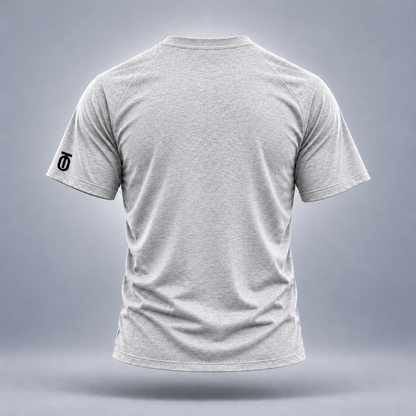 Take One Sportswear Laces Icon Graphic Tee — back view showing the clean rear silhouette and matching garment construction.