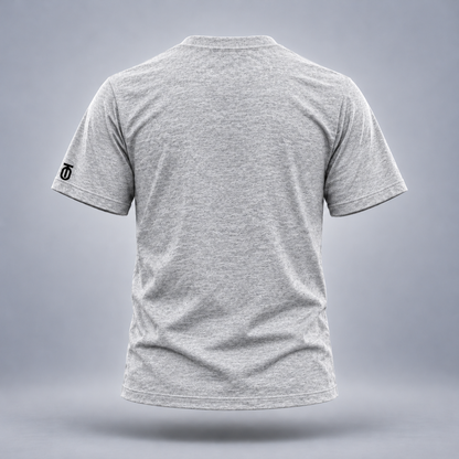 Take One Next Pace Kids' Track Graphic Tee by Take One Sportswear — back view.