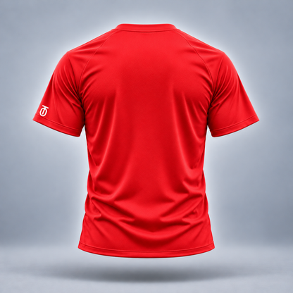 Take One Sportswear Own The Field Graphic Tee — back view showing the clean rear silhouette and matching garment construction.