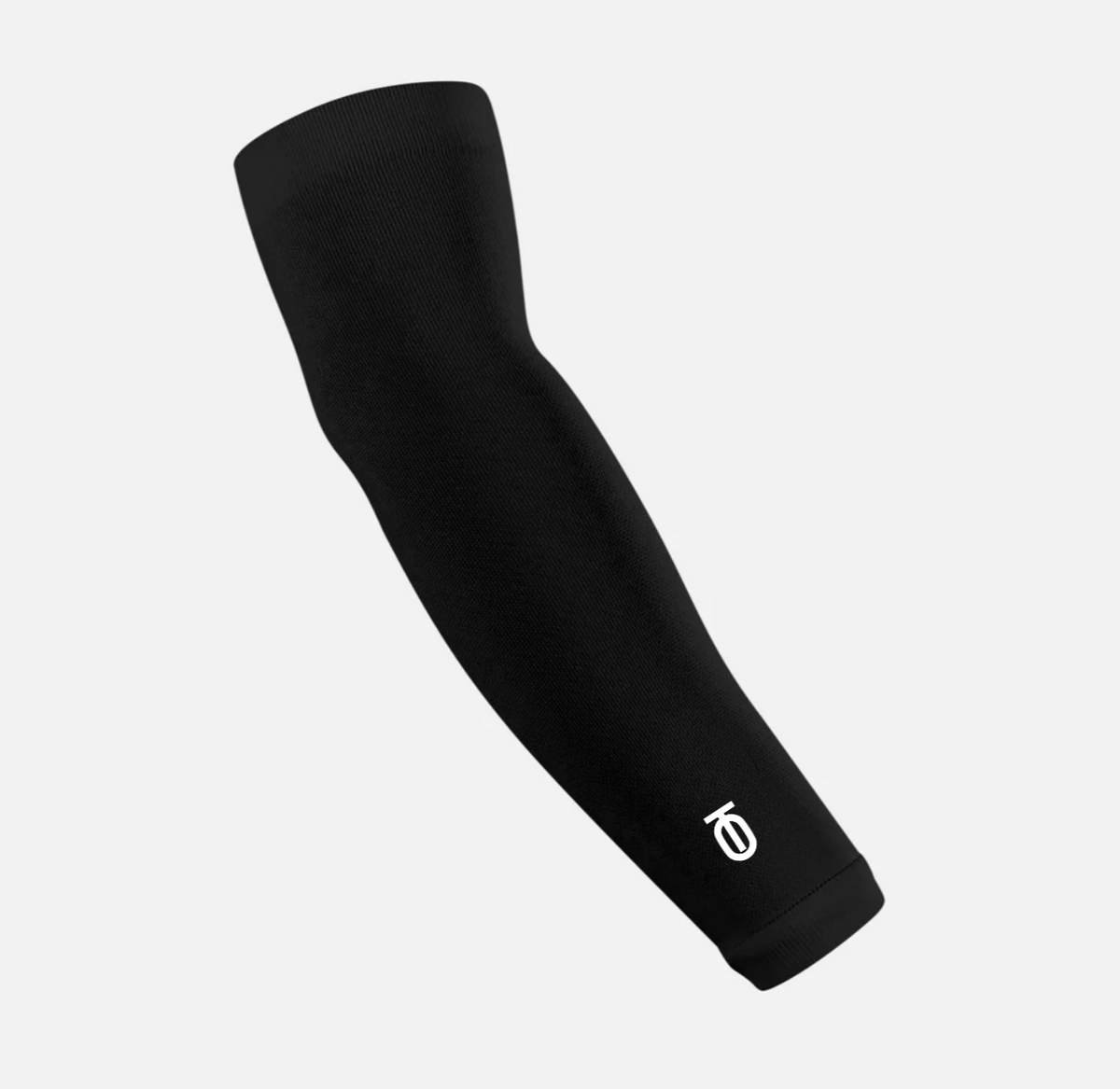 Black Take One Pulse Arm Sleeve featuring the white Take One Sportswear logo.