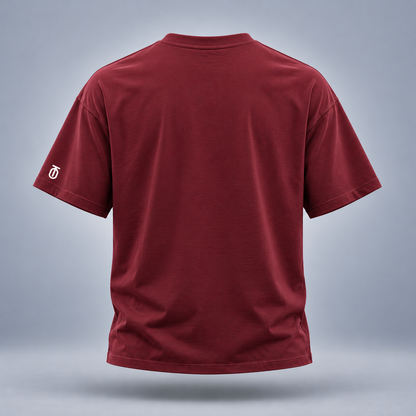 Take One Sportswear Run Your Race Graphic Tee — back view showing the clean rear silhouette and matching garment construction.
