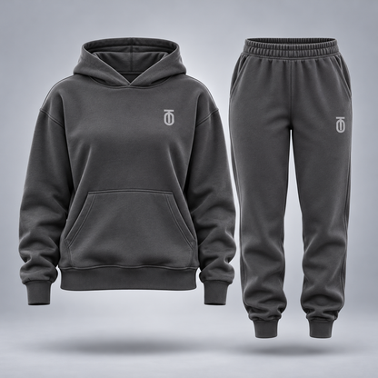 Take One Stillform Women's Hoodie & Jogger Set by Take One Sportswear — front view.