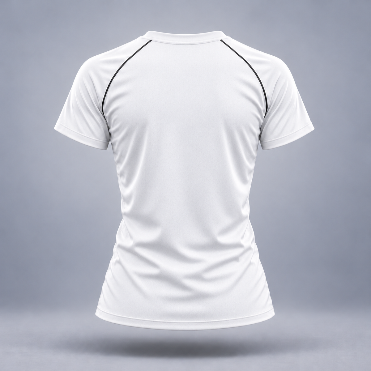 Take One Sportswear Volleyball Court Training Top — back view showing the clean rear silhouette and matching garment construction.