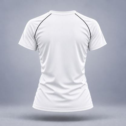 Take One Sportswear Volleyball Court Training Top — back view showing the clean rear silhouette and matching garment construction.