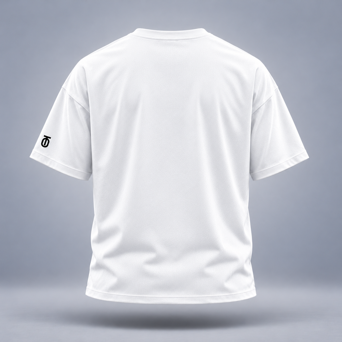 Take One Rally Culture Graphic Tee by Take One Sportswear in White, back view with a clean rear and TO sleeve branding.