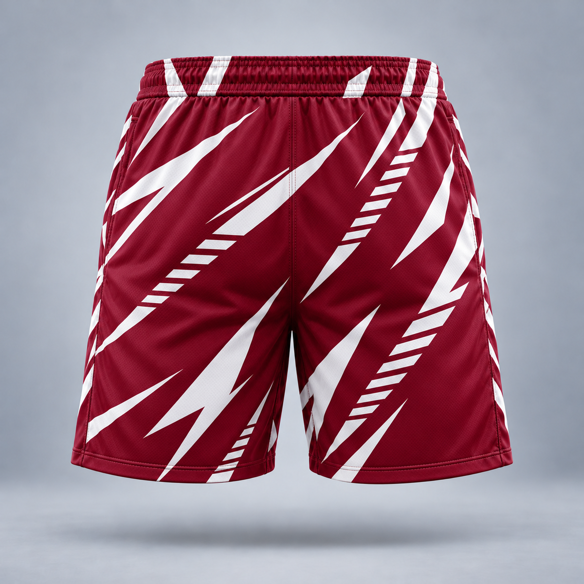 Take One Yardline Men's 7-Inch Football Shorts by Take One Sportswear — back view.
