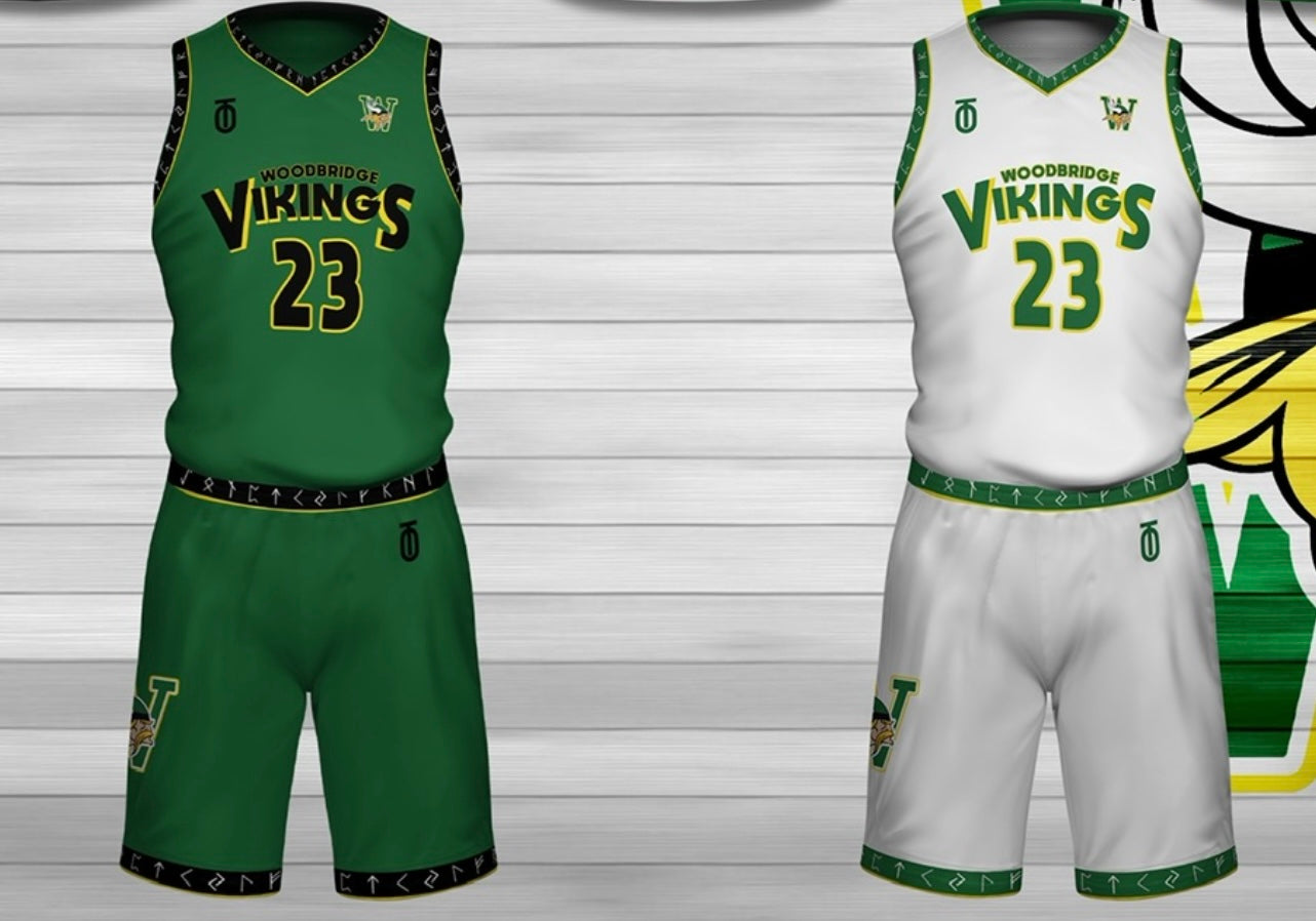 Woodbridge High School Basketball Uniforms Team Order